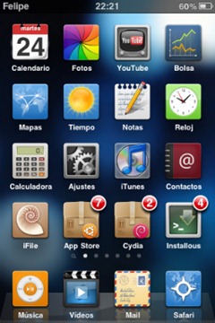 Faenza icons in iOS
